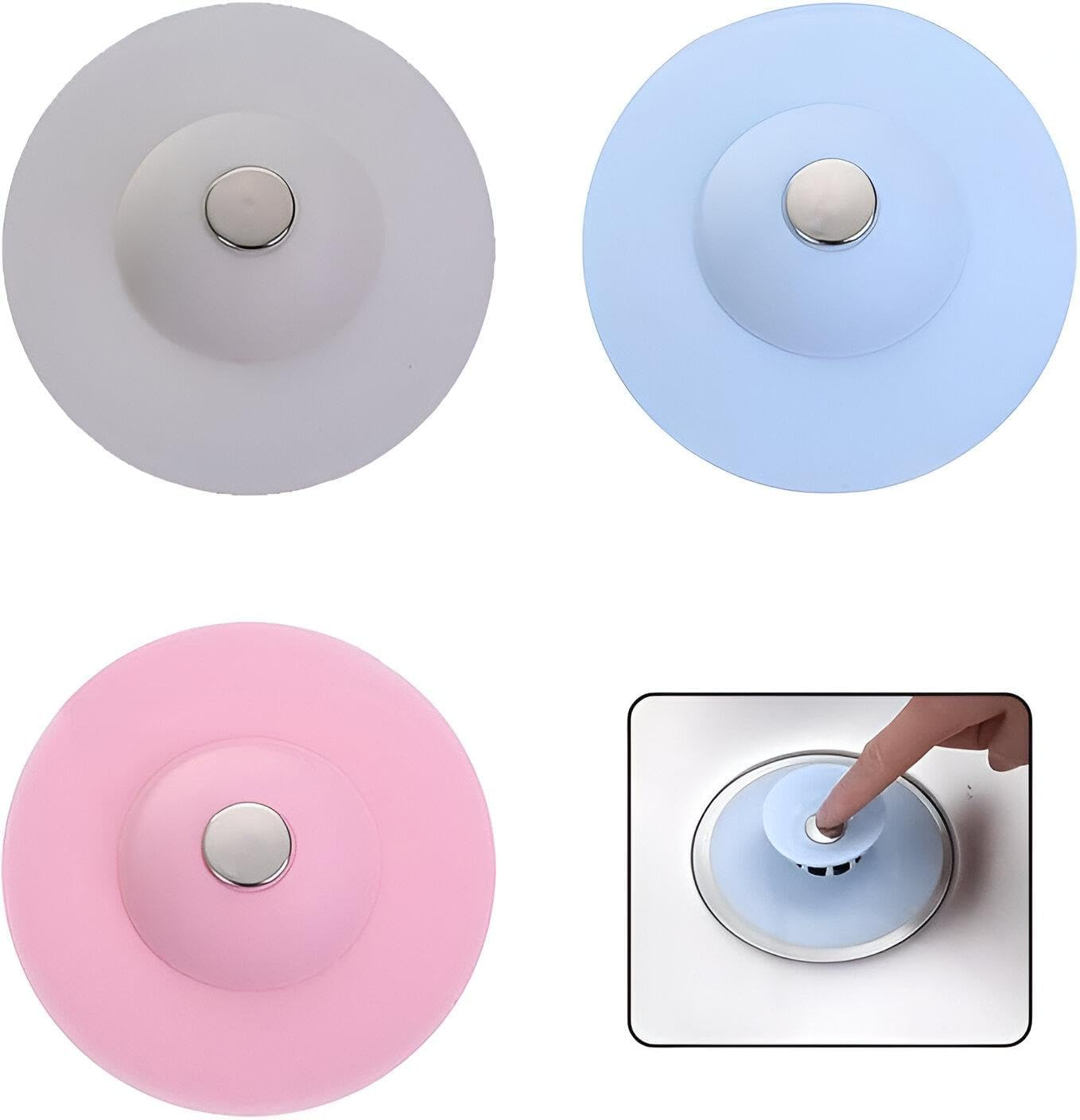 Silicone Sink Plug  Drain Cover
