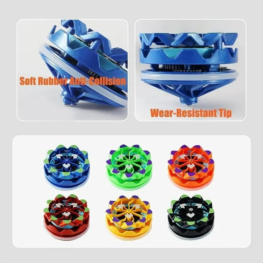 Handheld Fireworks Gyroscope Kids Toys 4.5cm